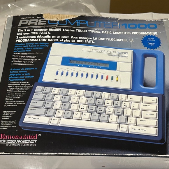 V-Tech PRE COMPUTER 1000 - Picture 2 of 6